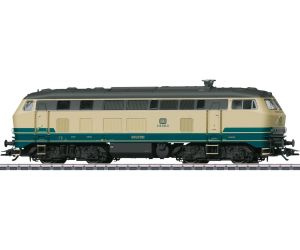Märklin 39186 Diesellokomotive 218 250-9 ozeanblau-beige der DB mfx+