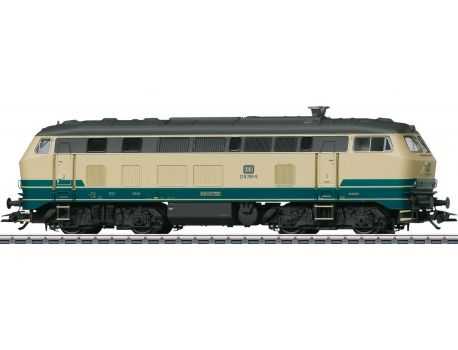 Märklin 39186 Diesellokomotive 218 250-9 ozeanblau-beige der DB mfx+