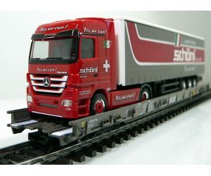 Märklin 47404 SBB Hupac Typ Saakms LKW Schöni Logistik