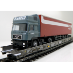Märklin 47404 SBB Hupac Typ Saakms LKW - Sondermodell Planzer Air Cargo Schweiz