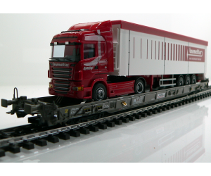 Märklin 47404 SBB Hupac Typ Saakms LKW - Barmettler Küssnacht a. Rigi