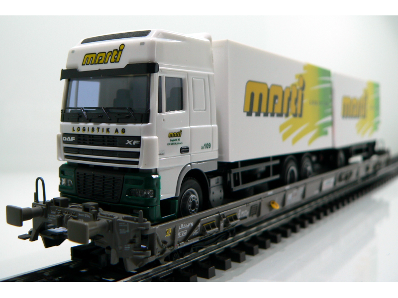 Märklin 47404-120 SBB Hupac Tipo Saakms Camion - Marti...