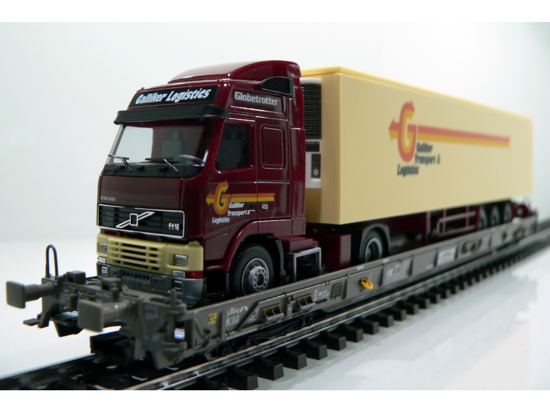 Märklin 47404-090 SBB Hupac Tipo Saakms Camion...