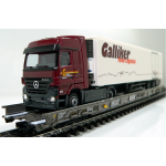 Märklin 47404 SBB Hupac Typ Saakms LKW - Sondermodell Galliker Food Schweiz