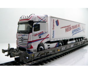 Märklin 47404 SBB Hupac Typ Saakms LKW - Heeb Transporte Appenzell - Ansicht 1