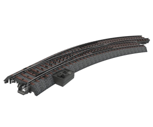 Märklin 24772 C-Gleis schlanke Bogenweiche rechts R3 - Ansicht 1