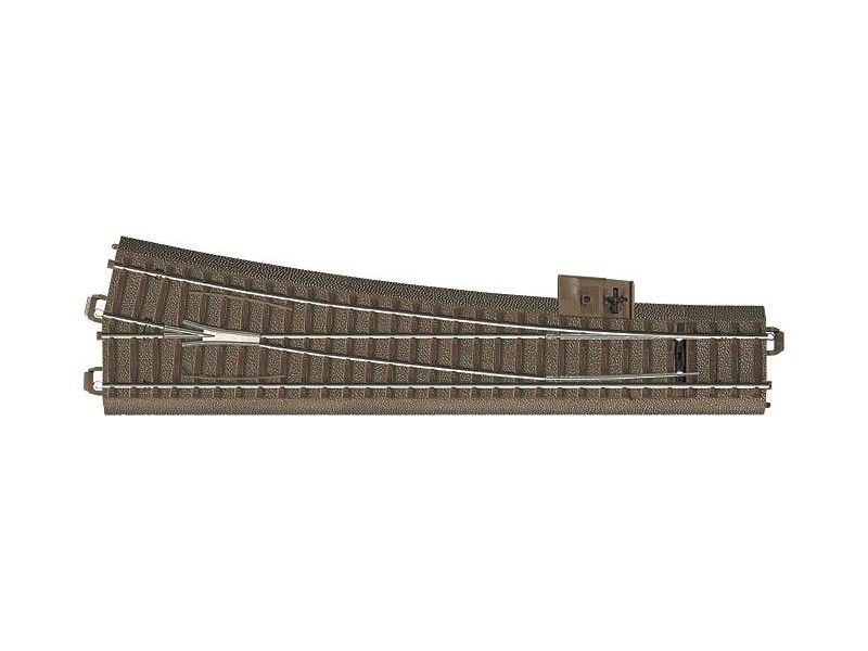 Trix 62712 aiguillage droit étroit, arc de déviation 12,1°