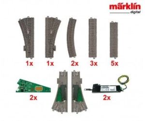 Märklin 24802 Digitale C-Gleis Ergänzungspackung D2