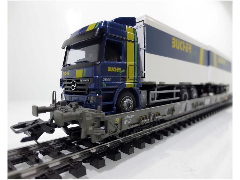 Märklin 47404 -097 SBB Hupac Tipo Saakms LKW - MB...