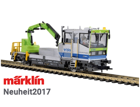 Märklin 39548 BLS Gleiskraftwagen ROBEL Tm 235 - Bern Lötschberg