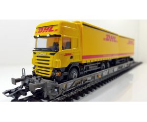 Märklin 47404-018 SBB Hupac Saakms LKW DHL Export & Logistics - Ansicht 1