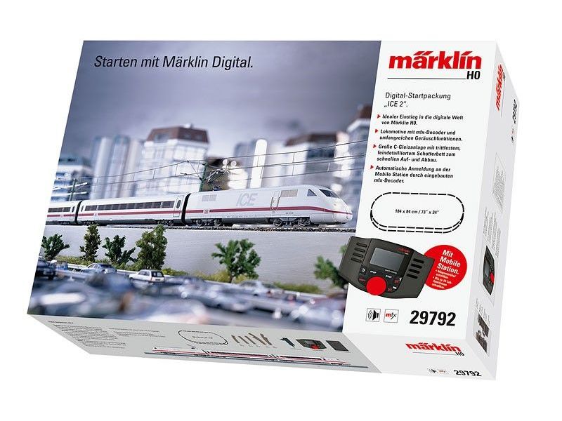 Märklin 29792 Pack de démarrage numérique, ICE 2 - Son...