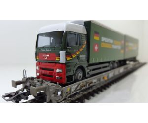 Märklin 47404-092 SBB Hupac Saakms LKW Spedition Mattes - Ansicht 1