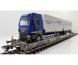 Märklin 47404-207 SBB Hupac Typ Saakms LKW - Sonderegger St. Gallen - Ansicht 1