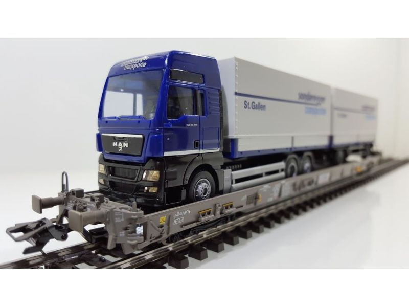 Märklin 47404-207 SBB Hupac Type Saakms LKW...