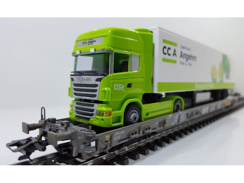 Märklin 47404-227 SBB Hupac Type Saakms - CCA Cash & Carry