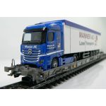 Märklin 47404-228 SBB Hupac Typ Saakms LKW - Wanner Int. Transport AG Schaffhausen