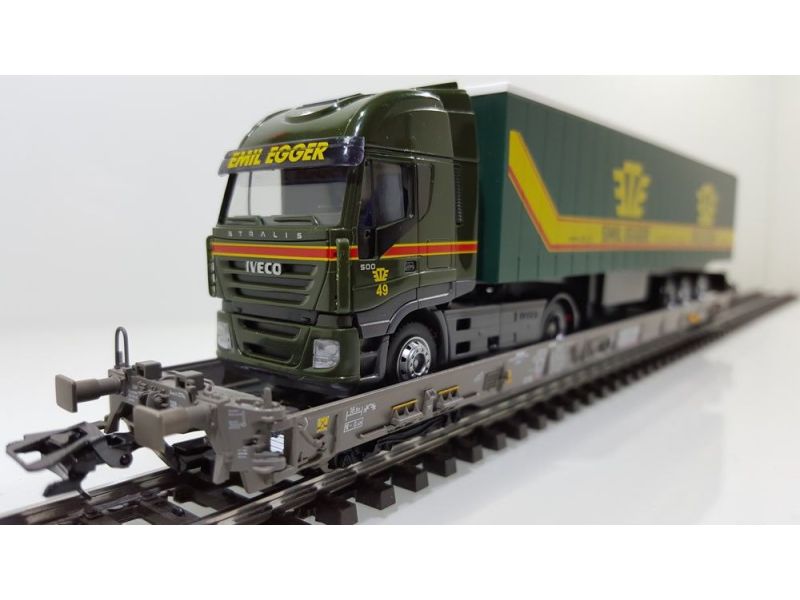 Märklin 47404-879 MODÈLE SPÉCIAL SBB Hupac Type Saakms...