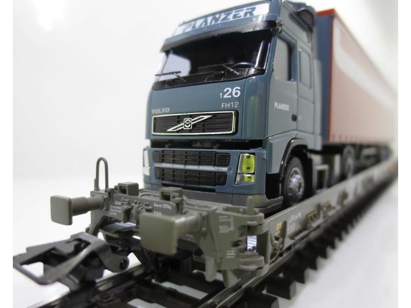 Märklin 47404-091 SBB Hupac Type Saakms Camion - Volvo...