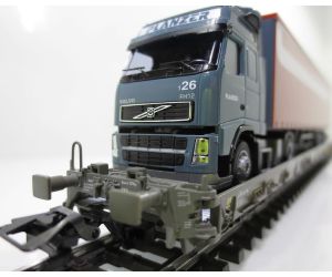 Märklin 47404 -179 SBB Hupac Typ Saakms LKW - Volvo Planzer - Ansicht 1