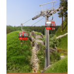 BRAWA 6342 Hahnenkammbahn Seilbahn mit Motor