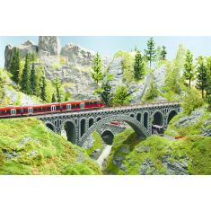 Noch 58670 Rhône-Viadukt aus Hartschaum gefärbt