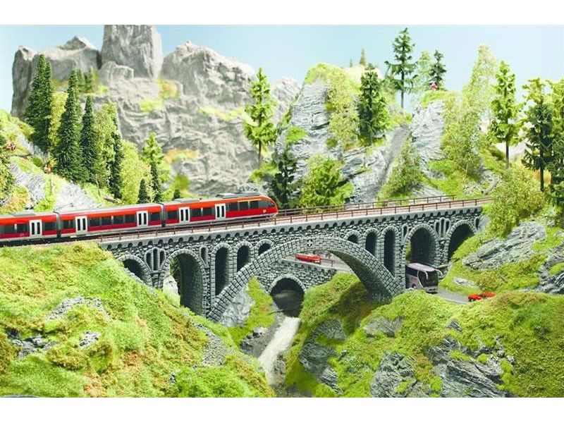 NOCH 58670 Viadotto del Rodano in schiuma rigida...