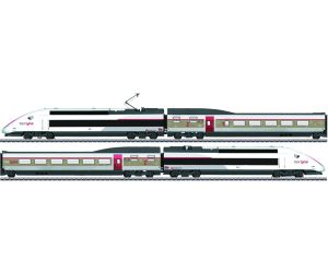 Märklin 37792 TGV Lyria Hochgeschwindigkeitszug - Ansicht 1