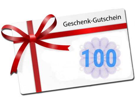 100 - Swissbahn Geschenkgutschein - Wert 100 Franken