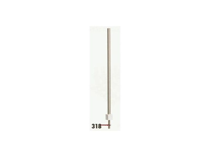 Sommerfeldt 318 - SBB H-Profilmast di Neusilber, 5 pezzi