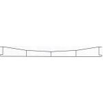 Sommerfeldt 144 - Fahrdraht verkupfert 0,7 x 250 mm, 5 Stück
