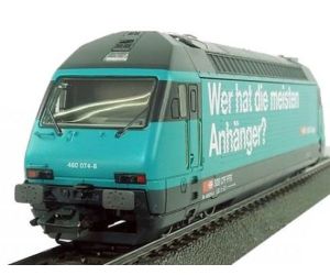 Märklin 34632 SBB "cargo" RE 460 Werbelok - MFX mit Sound - Wer hat die meisten Anhänger
