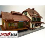 Swissbahn 43515 -1 - Fertigmodell Bahnhof Därligen H0 (Schweiz) - Detailansicht 3