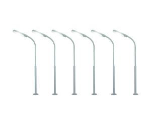 Viessmann 60906 Peitschenleuchte LED - H0 6 Stück - Ansicht 1