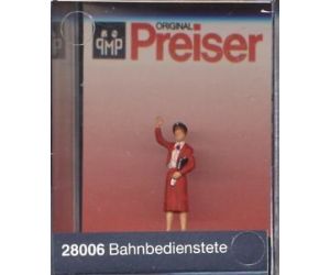 Preiser 28006 Bahnangestellte Weiblich H0 - Ansicht 1