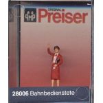 Preiser 28006 Bahnangestellte Weiblich H0 - Ansicht 1