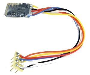 Zimo MX621R Sub Miniatur Decoder 1.5A DCC - 8 Pol. Kabel Schnittstelle