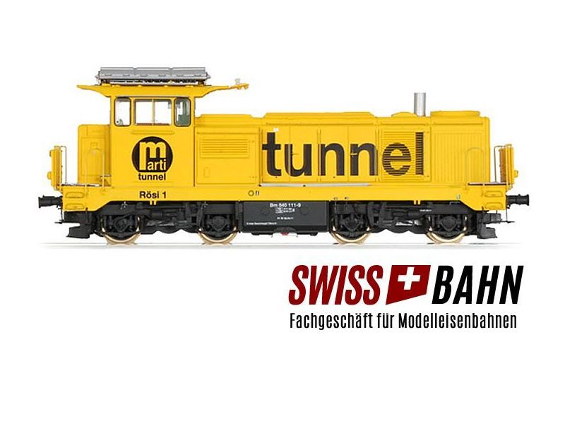 L.S MODEL 17567 S SBB Locomotiva Diesel Bm 4/4 gialla...