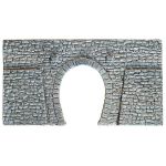 NOCH 58247 Hartschaum Tunnel Portal, 1-gleisig, 23,5 x 13 cm H0