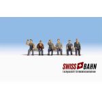 NOCH 15110 Schweizer Bauarbeiter, CH Baustelle H0