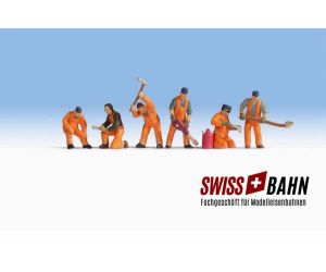 NOCH 15276 SBB Gleisbau Trupp - Gleisarbeiter H0 - Ansicht 1