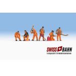 NOCH 15276 SBB Gleisbau Trupp - Gleisarbeiter H0
