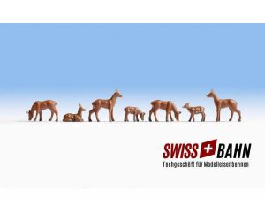 NOCH 15740 Junge Rehe, handbemalt H0 - Ansicht 1