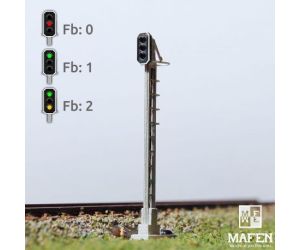 MAFEN 413602 - SBB - Hauptsignal 3 Lichter -grün/rot/gelb