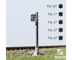 MAFEN 413610 SBB - Vorsignal 4 Lichter -gelb/gelb/grün/grün- LED - Ansicht 1