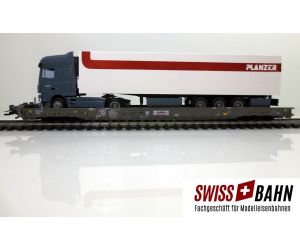 Märklin 47404 -146 SBB Hupac Typ Saakms LKW - DAF XF 105 SSC/Aerop. - Kühl-KSZ
