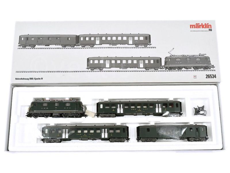 Märklin 26534 SBB pack de train Re 4/4 II FX Digital
