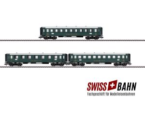 Märklin 42387 SBB Set AB4, 2. und 3. Klasse. C4, 3. Klasse - Ansicht 1