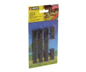 NOCH 13040 Weidezaun Holz, handbemalt H0