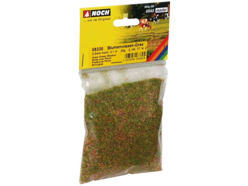 NOCH 08330 Fleurs de prairie - Herbe, 2,5 mm - 20Gr